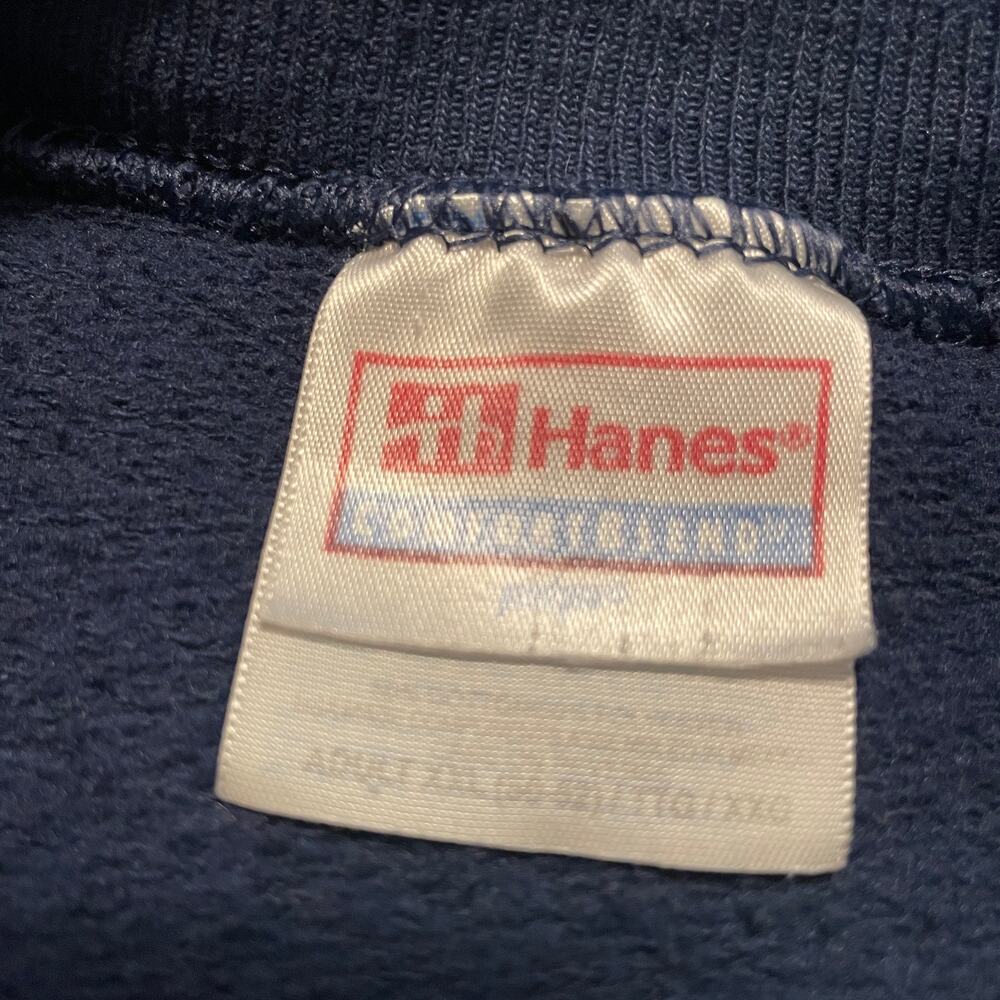 Vintage UC Berkeley Cal Embroidered Crewneck Sweatshirt XXL Thrashed Distressed - Picture 7 of 14